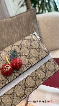 Supreme Monogram Mini Cherry Chain Bag