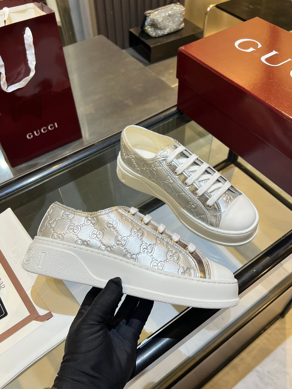 Chunky Low Top Sneakers