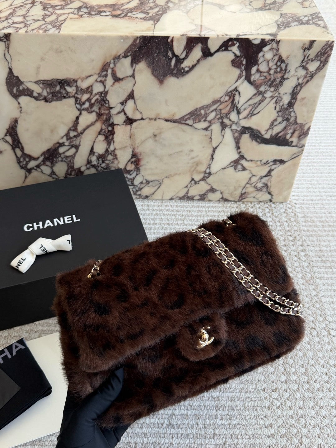 Leopord Mini Flap Bag