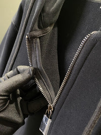 Check Zip Hoodie