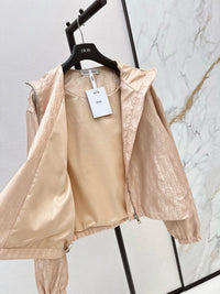 Jacquard Hooded Jacket