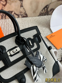Toile H Swift Cargo Birkin 25