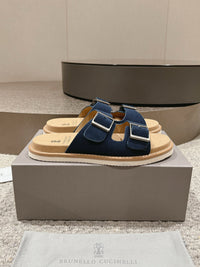 Suede Sandals