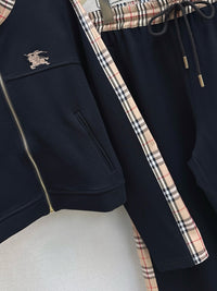 EKD Vintage Check Trim Tracksuit