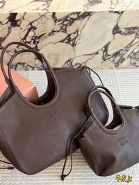 Ivy Nappa Leather Tote Bag