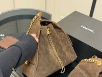 25 Bag Suede Calfskin