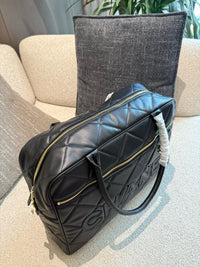 Stitched Maxi Logo Bowling Bag