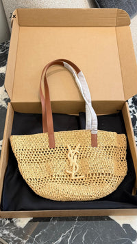 Panier Small Raffia Bucket Bag