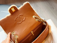 Furry Coco Flap Bag