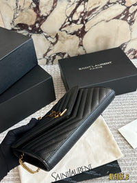 Cassandre Leather Clutch
