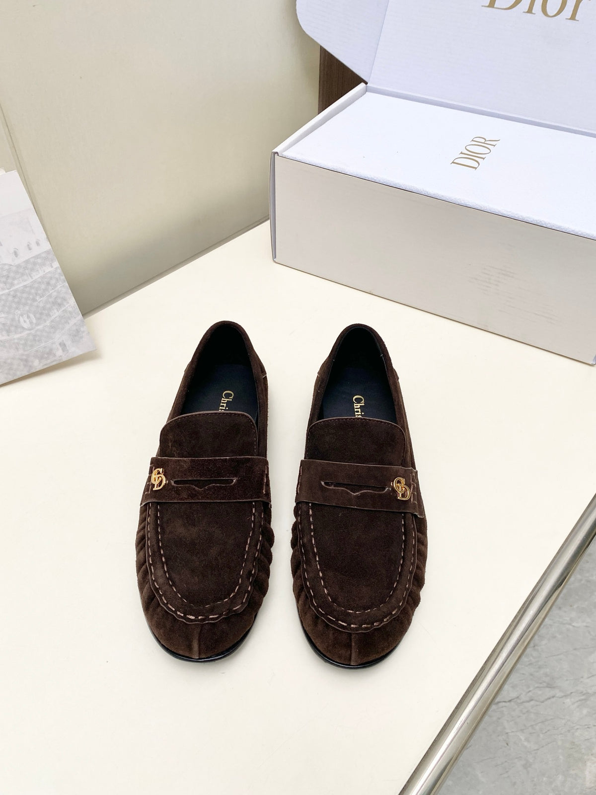 Suede Loafers