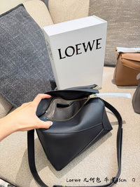 Leather Puzzle Edge Bag