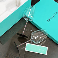 Crystal Wine Glasses Set of 2