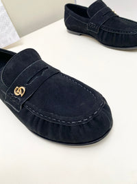 Suede Loafers