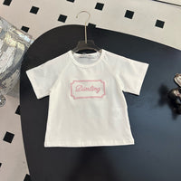 Kids Diorling Tee & Oblique Wide-Leg Trouser Set