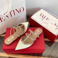 Garavani Rockstud Flat Mules