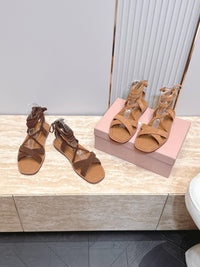 Suede Sandals