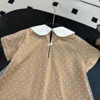 Roma Embroidered Peter Pan Collar Dress