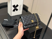Mini Flap Bag with Charm