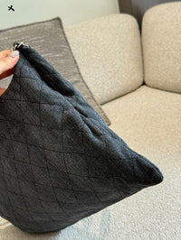 Denim Messenger Bag
