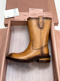 Foule Leather Booties