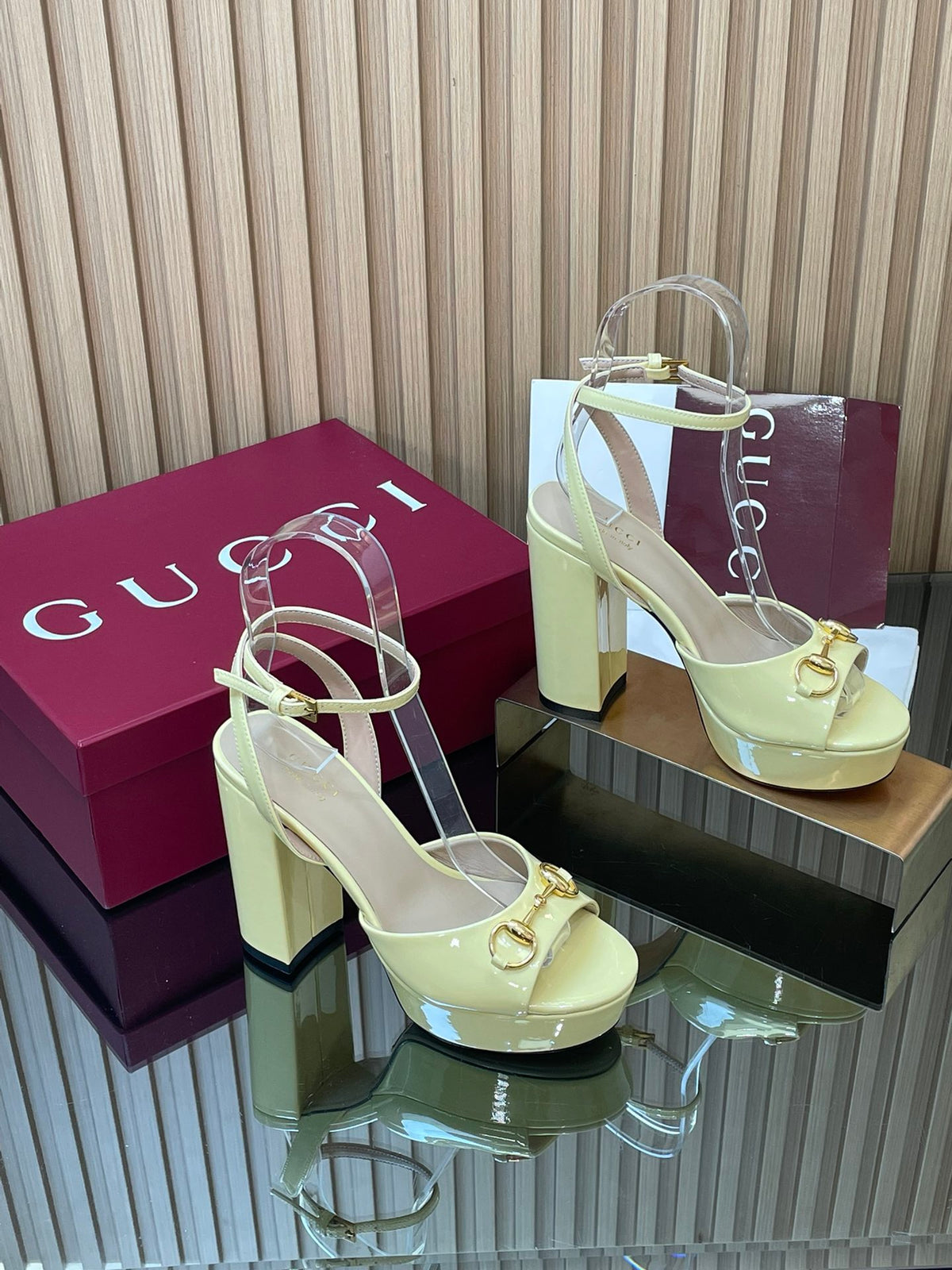 Horsebit Platform Sandals