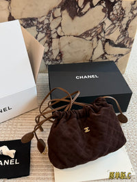 Clutch with Leather Strap
