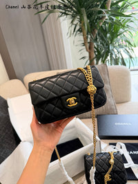 Mini Classic Flap Bag Lambskin
