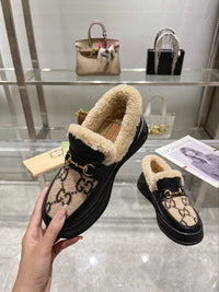 Platform Slip-On Loafers