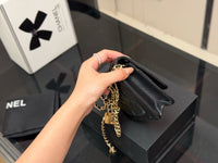 Mini Flap Bag with Charm