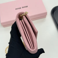 Matelassé Leather Wallet