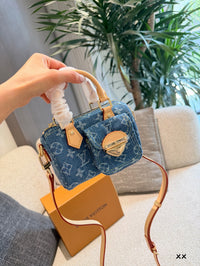 Nano Speedy Monogram Denim