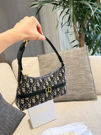 Small Dior Caro Hobo Bag