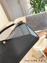 Puzzle Panta Top Handle Bag