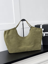 26C Suede Shopping Tote