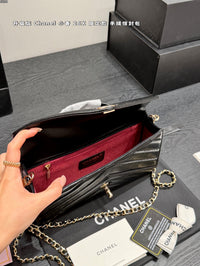 26X Chevron Top Handle Flap Bag