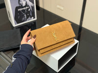 Kate Suede Shoulder Bag