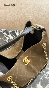 Suede Hobo Bag