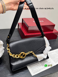 Supreme Leather Shoulder Bag