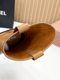 Foule Leather Booties
