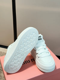Lace-Up Platform Sneakers
