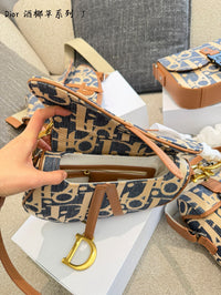 Oblique Saddle Bag