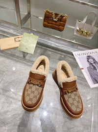 Platform Slip-On Loafers