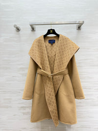 26S Reversible Signature Wool Coat