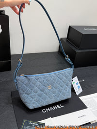 Denim Clutch Bag