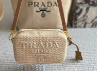 Natural Crochet Brique Bag