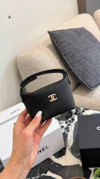 Mini Top Handle Vanity Pouch