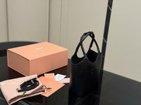 Ivy Leather Top Handle Bag