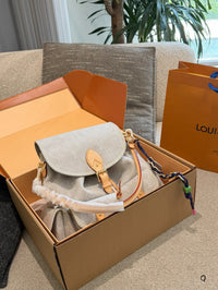 Monogram Denim Montsouris Backpack