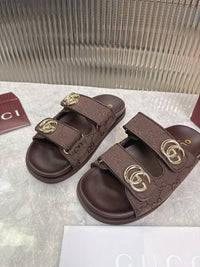 Canvas Slide Sandals